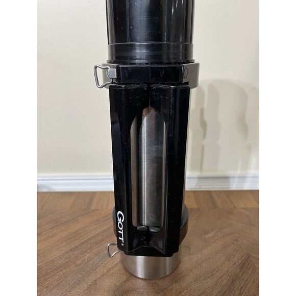 Gott 1.0Qt. Stainless Steel Vacuum Insulated Thermos w/Folding Handles Japan - Picture 2 of 10